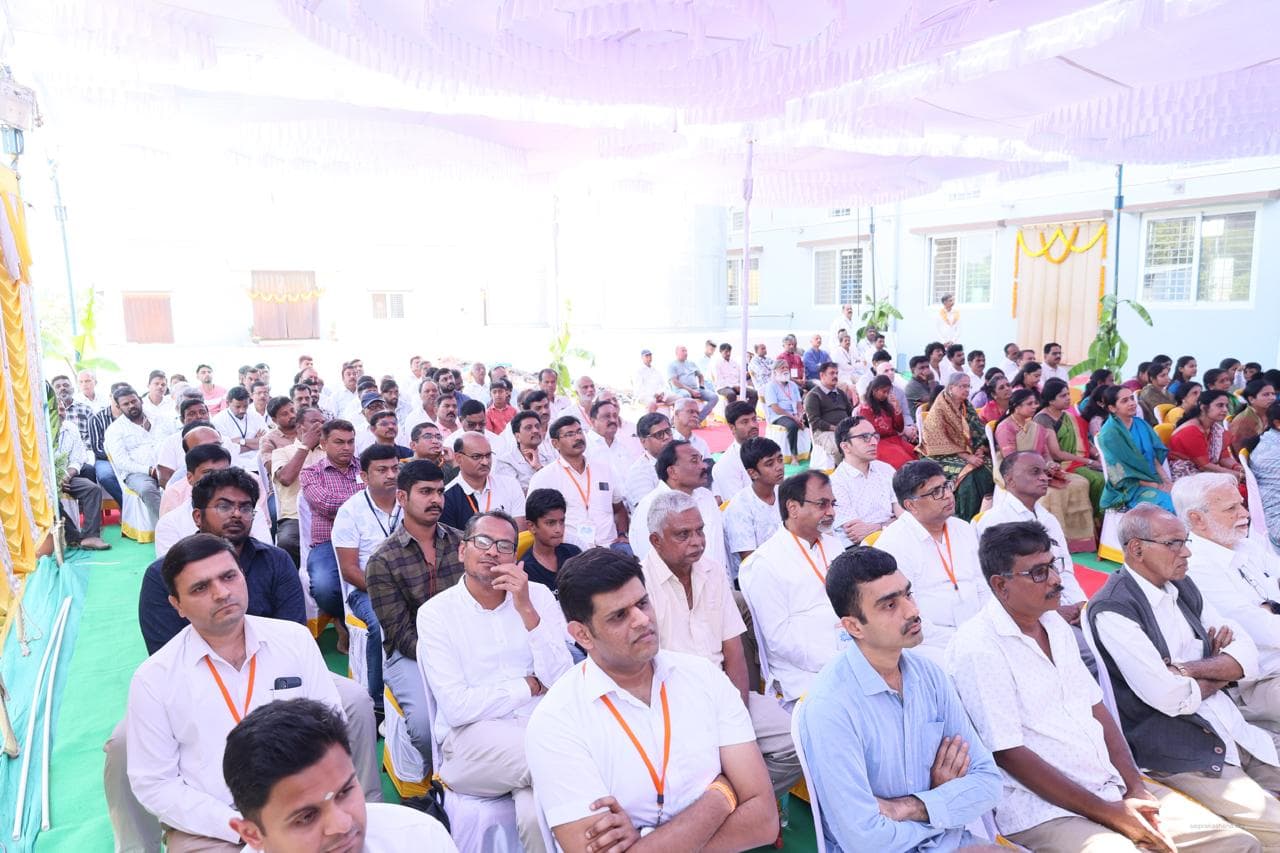 Attendees at the inauguration ceremony