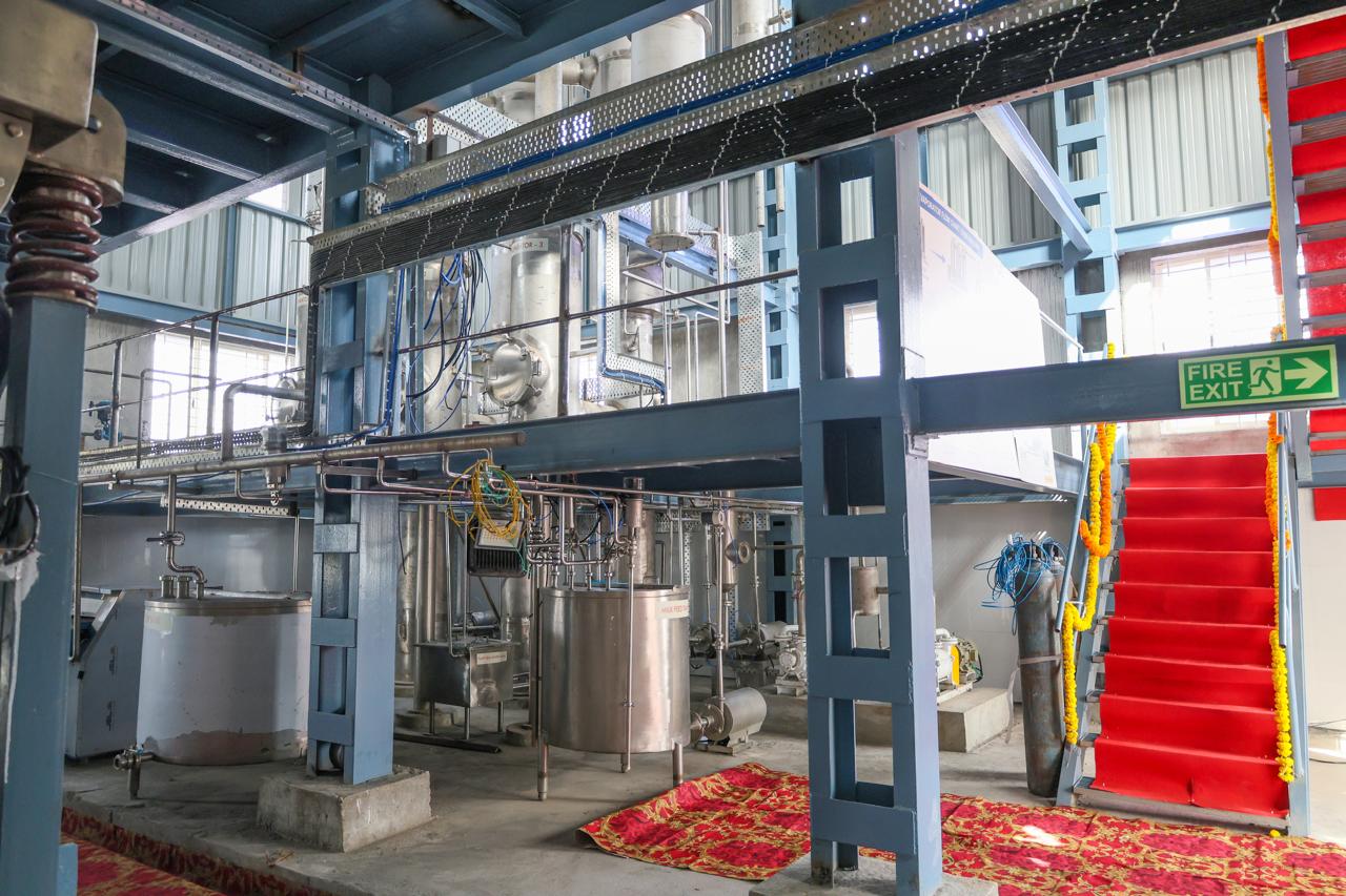 Multi-level processing area