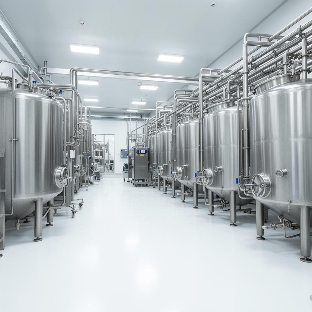 Sri Sathya Sai Gokulam dairy manufacturing facility in Mysore